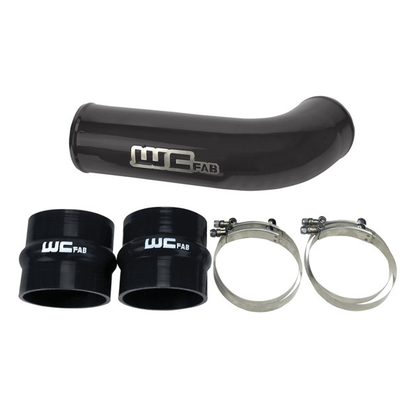 Wehrli 17-19 Chevrolet 6.6L L5P Duramax 4in Intake Pipe (Use w/OEM Air Box) - Gloss White - WCF100709-GW