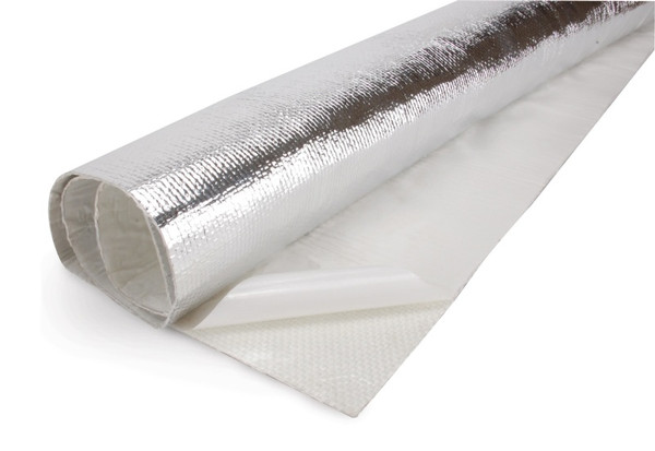 DEI Heat Screen 36in x 20in - Mylar Radiant Glass Fiber Matting w/Adhesive Backing - 10399