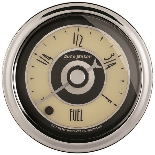 AutoMeter Gauge Fuel Level 2-1/16in. Programmable Cruiser Ad - 1108