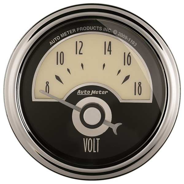 AutoMeter Gauge Voltmeter 2-1/16in. 18V Elec Cruiser Ad - 1191