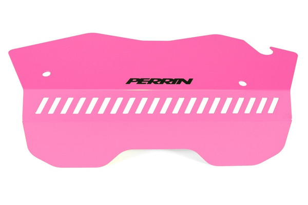 PERRIN 22-25 Subaru WRX Pulley Cover - Hyper Pink (TALL - For Use w/o PERRIN AOS) - PSP-ENG-153HP