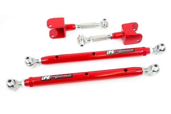 UMI Performance 68-72 GM A-Body Double Adjustable Upper & Lower Rear Control Arms - 402717-R