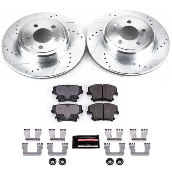 Power Stop 05-19 Chrysler 300 Rear Z23 Evolution Sport Brake Kit - K1720