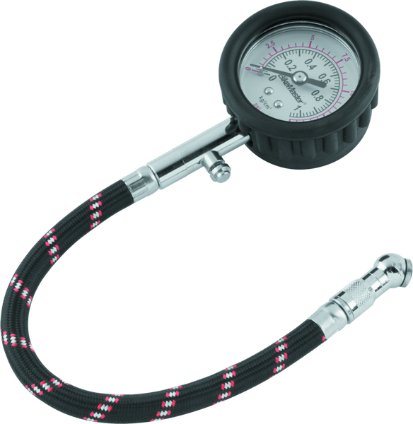 BikeMaster Tire Pressure Gauge/Hose 15 PSI - 151503