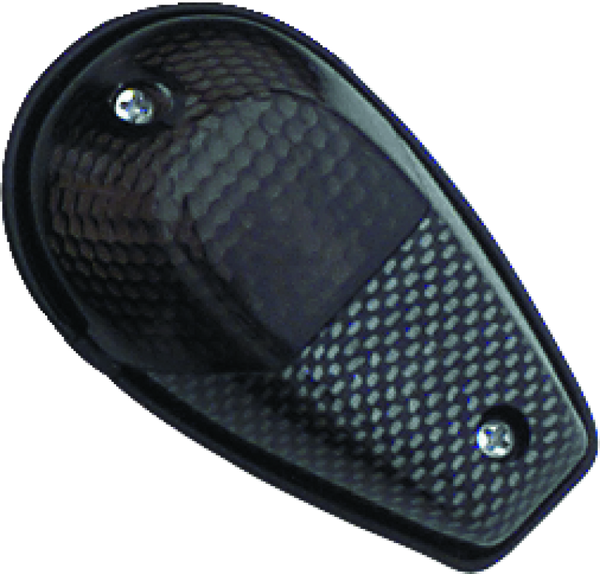 BikeMaster Universal Flush Mount Marker Light - Carbon/Smoke - 268020