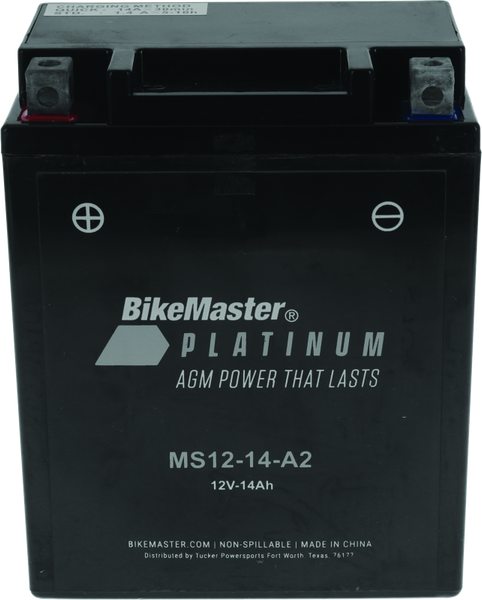 BikeMaster AGM Battery - MS12-14-A2 - 780715