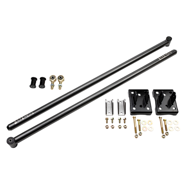 Wehrli 2020+ Duramax DCLB/CCLB 68in Traction Bar Kit - Gloss Black - WCF100876-GB