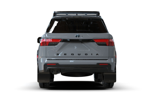 Rally Armor 23-25 Toyota Sequoia Black UR Mud Flap w/ Metallic Black Logo - MF88-UR-BLK-MBK