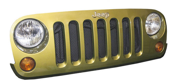 DV8 Offroad 2007-2018 Jeep JK Black Mesh Grille - D-JP-190010-BK