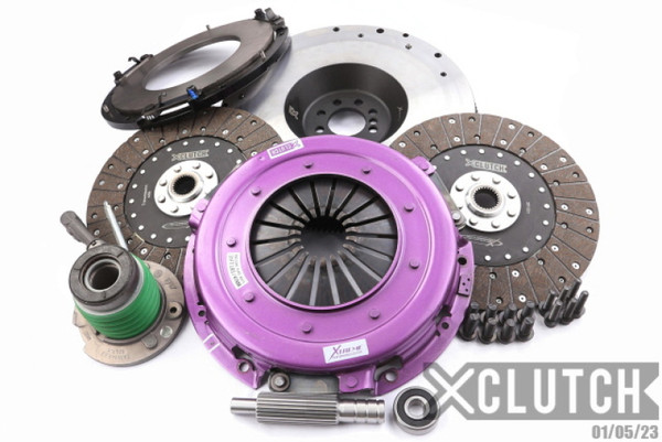 XClutch 16-24 Chevrolet Camaro 6.2L 10.5in Twin Solid Organic Clutch Kit - XKCR27636-2G