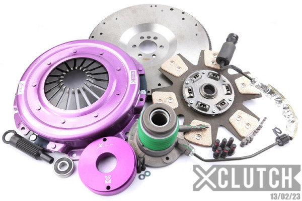 XClutch 05-07 Chevrolet Corvette Base 6.0L Stage 2 Sprung Ceramic Clutch Kit - XKCR28692-1B