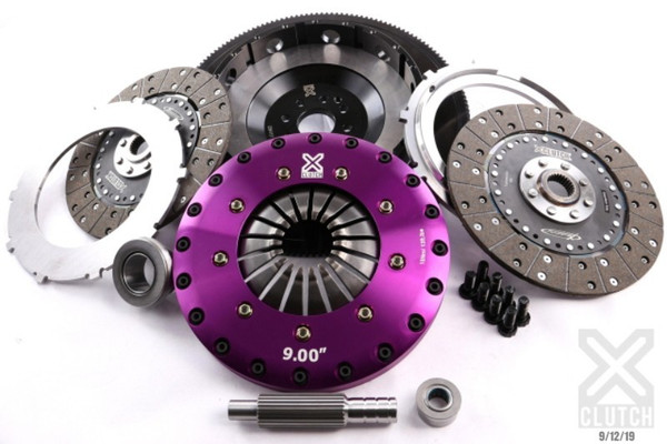 XClutch 96-04 Ford Mustang GT 4.6L 9in Twin Solid Organic Clutch Kit - XKFD23568-2G
