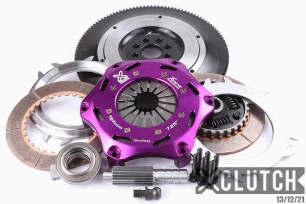 XClutch 88-93 Toyota Celica GTS All Trac 2.0L 7.25in Twin Sprung Ceramic Clutch Kit - XKTY18520-2B