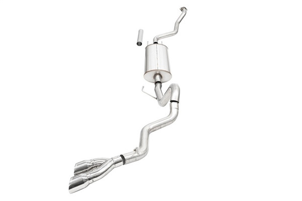 Corsa 24-25 Toyota Tacoma (2.4L Turbo) Sport Cat-Back - 4in Polished Tip - 21306