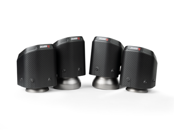 Akrapovic 2024+ BMW M5 (G90,G99) Hexagonal Carbon Fiber Tail Pipe Set - TP-CT/79