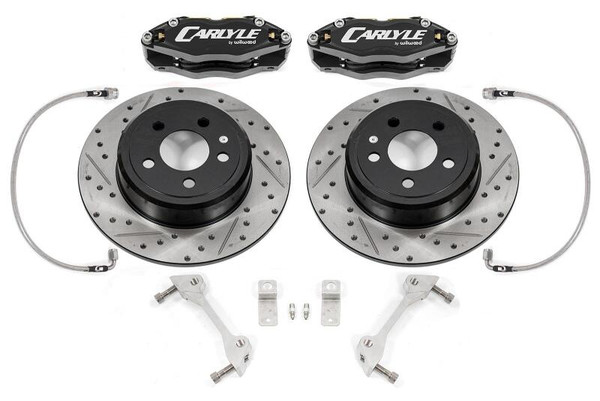 BMR 08-23 Dodge Challenger Brake Kit For 15in Conversion Black Calipers Non-Demon/Redeye - DBK110