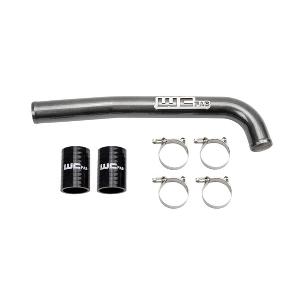 Wehrli 19-24 Cummins 6.7L Upper Coolant Pipe - Candy Red - WCF100223-CR