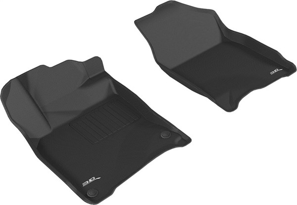 3D MAXpider 2016-2020 Honda Civic Kagu 1st Row Floormat - Black - L1HD07411509