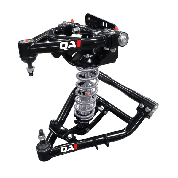 QA1 63-87 Chevrolet C10 (w/UCA) Front Coil-Over Conversion Kit - Double Adjustable (650lbs/in) - 52611-D650
