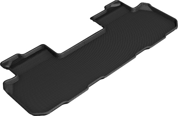 3D MAXpider 2018-2020 Chevrolet/Buick Traverse/Enclave Kagu 2nd Row Floormats - Black - L1CH08621509