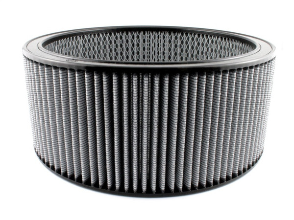 aFe MagnumFLOW Air Filters Round Racing PDS A/F RR PDS 14 OD x 12 ID x 6 H E/M - 18-11427