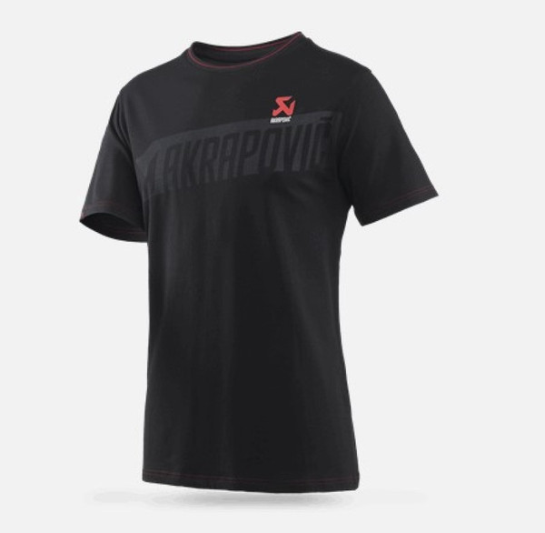 Akrapovic Mens Corpo T-Shirt Black - M - 802043