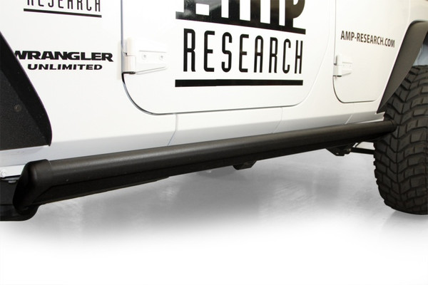 AMP Research 20-24 Jeep Gladiator (Launch/Overlnd/Rubicon/Sport) PowerStep (Incl. 4 Motors) - Black - 75135-01A