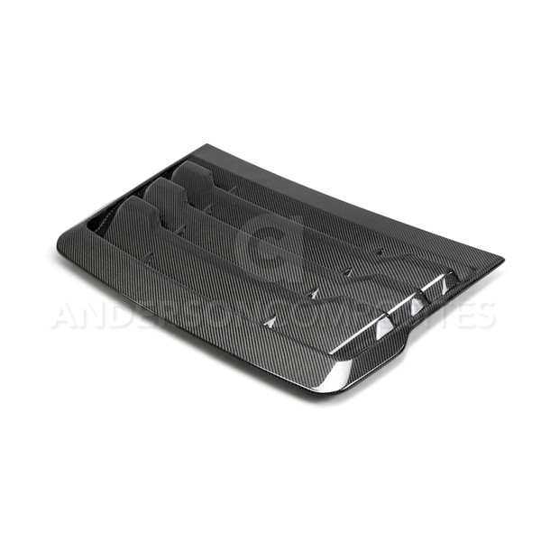 Anderson Composites 17-18 Ford Raptor Type-OE Carbon Fiber Hood Vent - AC-HDS17FDRA-OE