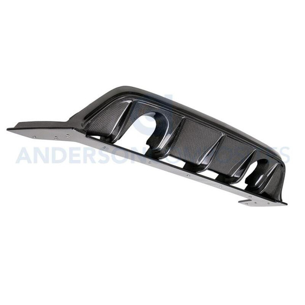 Anderson Composites 2016+ Ford Focus RS Type-R Rear Diffuser - AC-RL16FDFO-AR