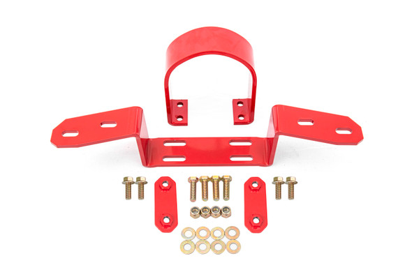 BMR 64-72 A-Body Driveshaft Safety Loop Front - Red - DSL410R