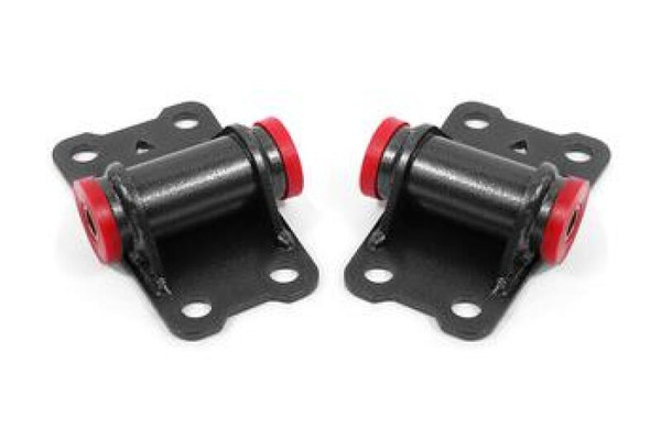 BMR 82-92 F-Body Motor Mount Kit Lower Poly - Black Hammertone - MM332H