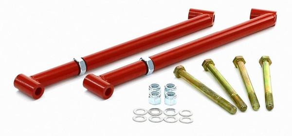 BMR 68-72 A-Body Control Arm Reinforcement Braces - Red - RB002R