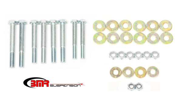 BMR 91-96 B-Body Control Arm Hardware Kit Rear Upper And Lower - Zinc plated - RH004