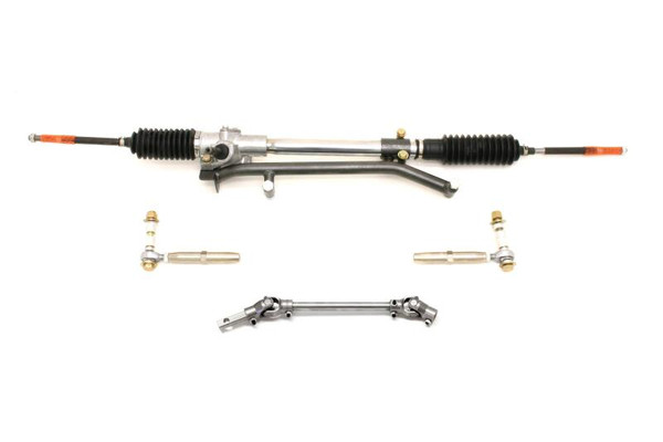 BMR 93-02 GM F-Body Manual Steering Conversion Kit (For Stock K-Member Only) - Black Hammertone - RK002H