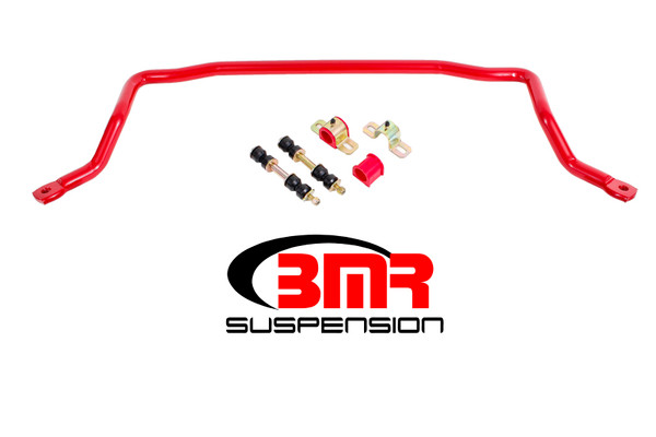 BMR 78-87 G-Body Front Solid 1.25in Sway Bar Kit w/ Bushings - Red - SB020R