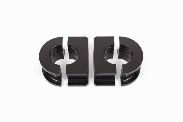 BMR Universal 1.25in Delrin Bushing Kit (For Billet Sway Bar Mounts) - Black - SBB006