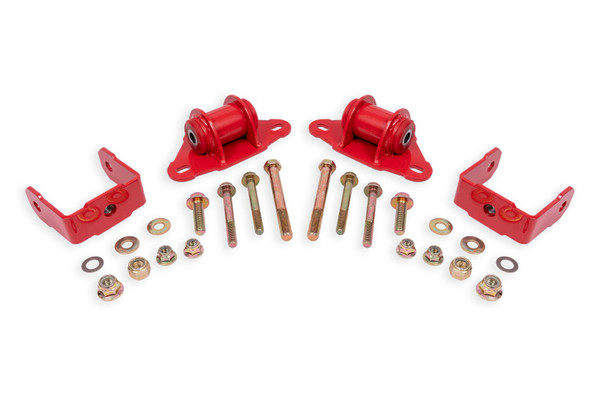 BMR 14-19 Chevrolet Corvette Polyurethane Transmission/Differential Mount - Red - TM570R