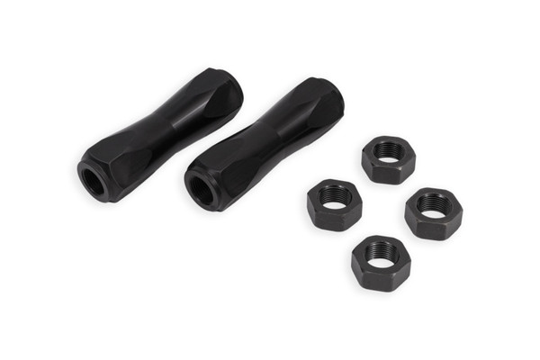 BMR 70-81 Chevrolet Camaro / Pontiac Firebird Tie Rod Sleeves 11/16in Thread - Black Anodized - TRS001