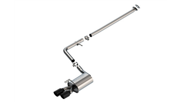 Borla 21-23 Hyundai Sonata SEL Plus/Limited 1.6L L4 (T) FWD S-Type Cat-Back Exhaust - Black Chrome - 140921BC