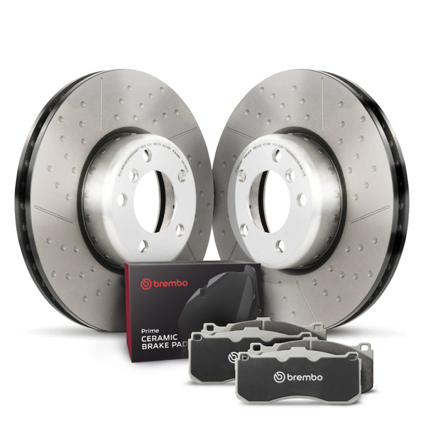 Brembo OE 12-15 BMW 328i/14-15 428i Rear Disc Brake Kit - KT00711