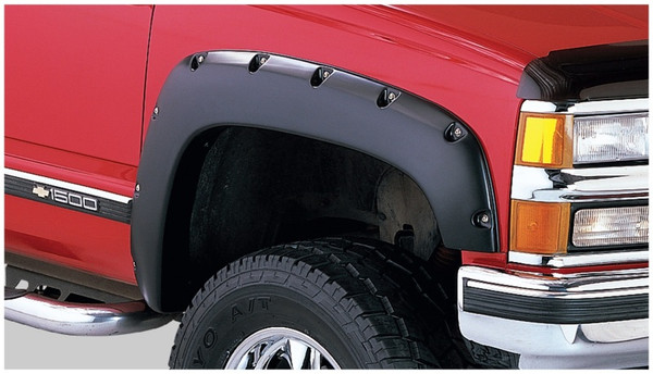 Bushwacker 07-14 Chevy Tahoe Pocket Style Flares 4pc Does Not Fit LTZ - Black - 40937-02