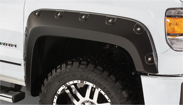 Bushwacker 06-14 Nissan Frontier Styleside Boss Pocket Style Flares 4pc 58.6in Bed - Black - 71906-02