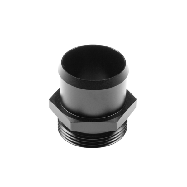 Chase Bays 20AN ORB to 38mm/1.5in Push-On Hose Aluminum Adapter - Black - CB-RADORB-15