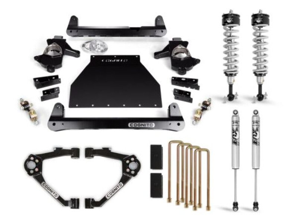 Cognito 07-19 Chevy/GMC Silv 1500/1500LD / Sierra 1500 2WD/4WD 4in Perf Lift Kit w/ Fox PS IFP 2.0 - 210-P0958