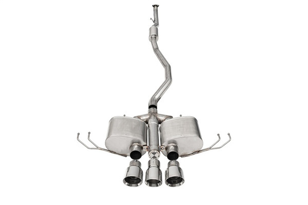 Corsa 2017-2021 Honda Civic Type R 3in Cat Back Exhaust - Polished Pro-Series Tri 4.5in Tip (Xtreme) - 21302