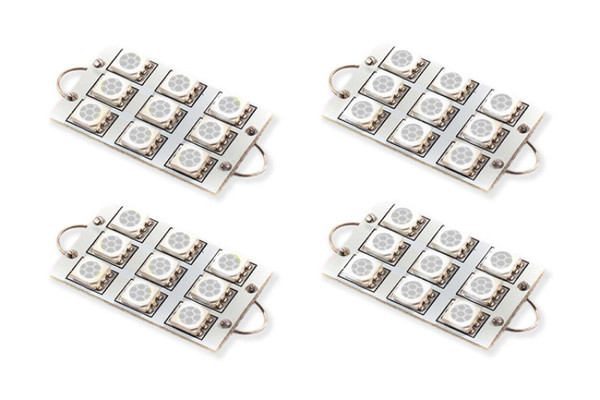 Diode Dynamics 44mm SML9 LED Bulb - Amber Set of 4 - DD0103Q