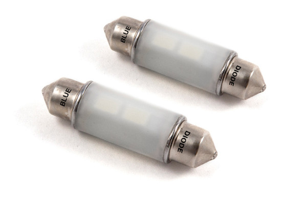 Diode Dynamics 39mm HP6 LED Bulb LED - Blue (Pair) - DD0310P