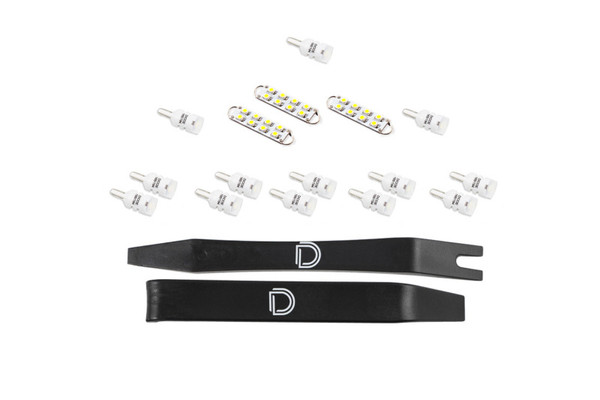 Diode Dynamics 06-12 Chevrolet Impala Interior LED Kit Cool White Stage 1 - DD0561