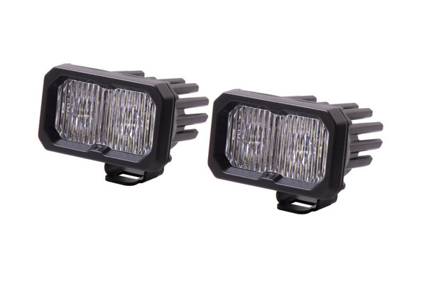 Diode Dynamics Stage Series 2 In LED Pod Sport - White Fog Standard ABL (Pair) - DD6385P