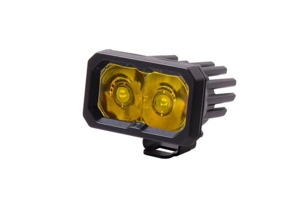 Diode Dynamics Stage Series 2 In LED Pod Sport - Yellow Spot Standard ABL Each - DD6401S